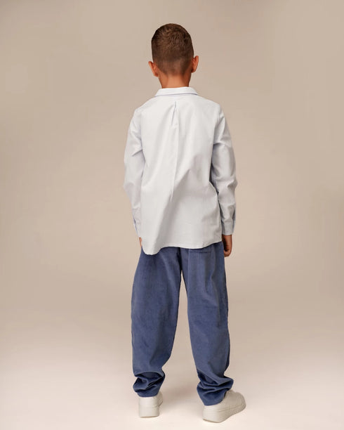 BLUE COTTON SHIRT